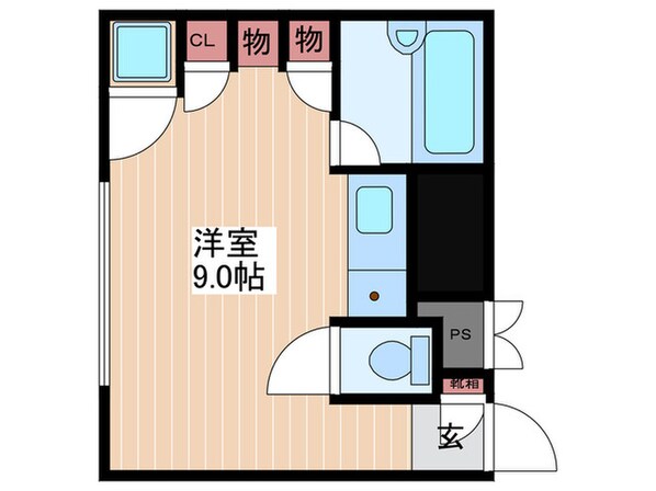 FKコーポの物件間取画像